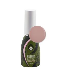 Magnetic Rubber Base gel Frosted pink 15ml