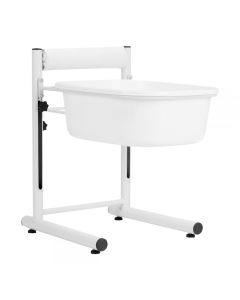 Verstelbaar voetenbad met steun