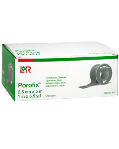 Porofix® Hechtpleister latex vrij5m x 1,25cm