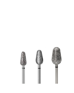 Busch peer rond super grof (zwart)