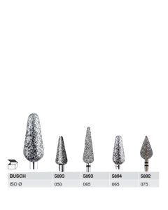 Busch Diamant Super Grof (Zwart)