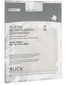 SmartGel Vellen zelfklevend 10x10cm 2 st