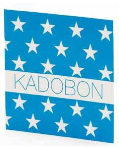 Kadobon Sterren Blauw