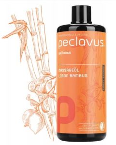 Peclavus wellness massage olie citroen/bamboe 500ml