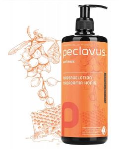 Peclavus wellness massage lotion macadamia/honing 500ml