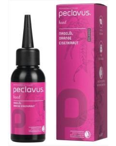 Peclavus hand nagelolie sinaasappel/ijzerhard 50ml