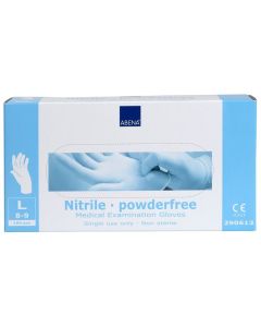 Abena Nitril handschoenen 100 stuks Cat III - Blauw