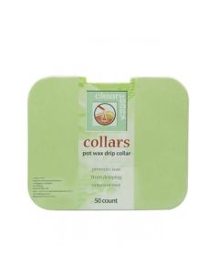 Clean and Easy Pot Wax Drip Collar 50 stuks