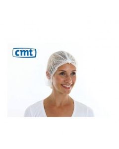 Haarnet Clip Clap, Wit, 100 stuks