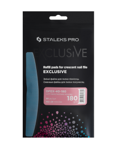 Staleks EXCLUSIVE moon hygienisch met soft base 180 grit 30 stuks