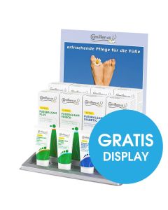 Camillen 60 Fussbalsam Display
