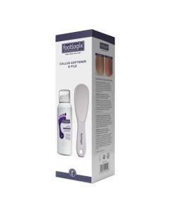 Footlogix callus softner & File at home set