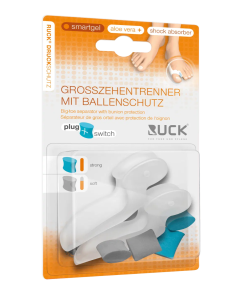 Grote teenscheider met bunion bescherming