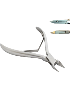 Hoektang Spitse Bek RVS, 13 cm