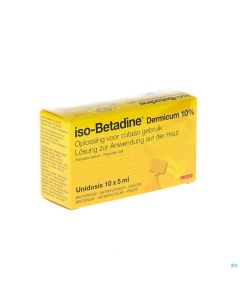 Iso-Betadine Oplossing 10 x 5 ml
