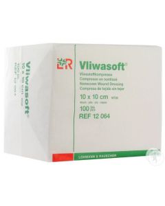 Vliwasoft non woven kompressen 10x10