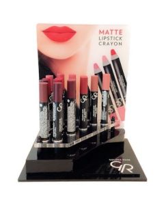Golden Rose Matte Lipstick Crayon + testers + 1 voorraad