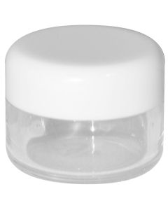 Potjes Wit Schroefdop 5 ml 6 stuks