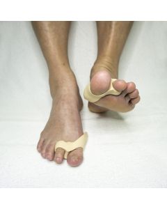 Pedisil - Zilver Hallux Valgus Teenspreider / Bunnion Beschermer  (2 stuks)