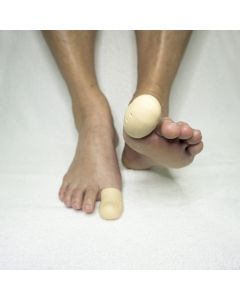 Pedisil - Zilver Teenkap met perforaties - L (2 stuks)