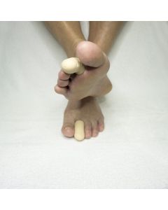 Pedisil - Zilver Teenkap met perforaties - M (2 stuks)