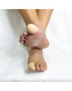 Pedisil - Zilver Teenkap Ø2,5 x 4 x 3,5 cm - M (2 stuks)