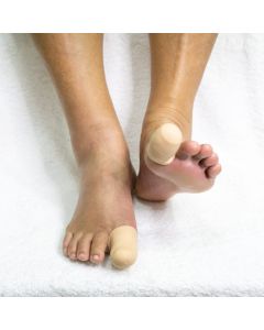 Pedisil - Zilver Teenkap Ø2,5 x 6 x 3,5 cm - L (2 stuks)