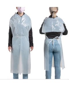 Schorten geplastificeerd  25 stuks