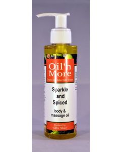Oil 'n More Sparkle and Spiced Body- & Massageolie 150 ml