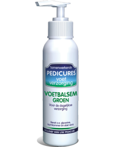 Samenwerkende Pedicures Voetbalsem Groen 500 ml