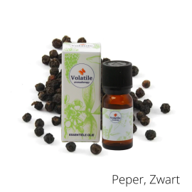 Volatile Peper, zwart