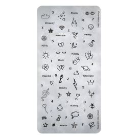Hastags Stamping Plates