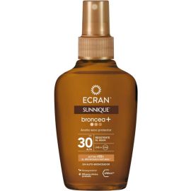 Zonnebrandolie Ecran Sunnique Broncea+ SPF 30 (100 ml)