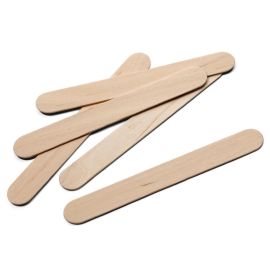 Ruck hout spatels breed 100st