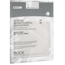 SmartGel Vellen zelfklevend 10x10cm 2 st