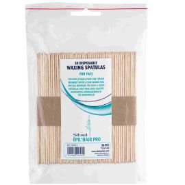 Houten spatels voor gelaat 50 stuks