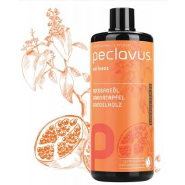 Peclavus granaatappel/sandelhout wellness massage olie 500ml