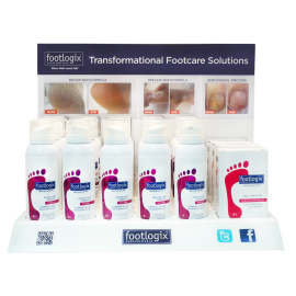 Footlogix Anti-Fungal Counter Display 30 stuks