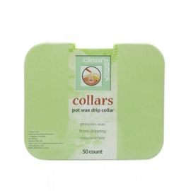 Clean and Easy Pot Wax Drip Collar 50 stuks