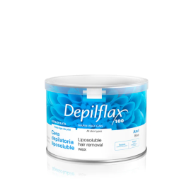 Depilflax azuleen strip wax in blik 400 ml