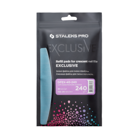 Staleks EXCLUSIVE moon hygienisch met soft base 240 grit 30 stuks