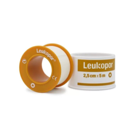 Leukopor Hectpleister 2,5 cm x 5m