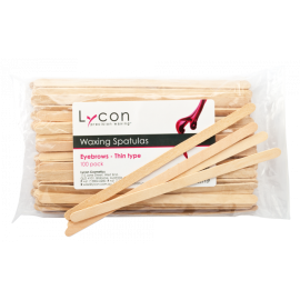 Lycon wenkbrauw spatel - 100 stuks