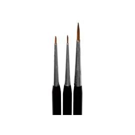 Magnetic Click On Flower Brushes 3 pcs