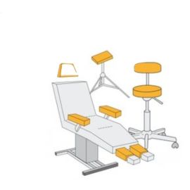 Stoelhoes Medium (tabouret/rug/beensteun)