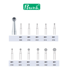 Busch Diamant Bolkop Middel 801