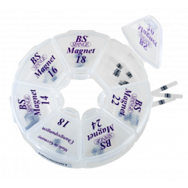 BS Spange Nagelbeugelset met Magneet, rondell