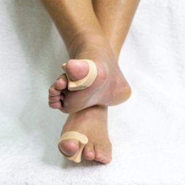 Pedisil - Zilver Hallux Valgus / Teencorrector - L (2 stuks)