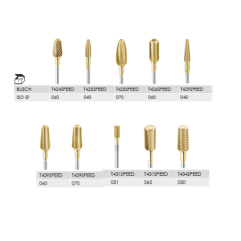 Busch T-Speed Titanium Nitride
